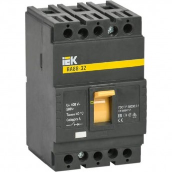 Автоматический выключатель IEK SVA10-3-0016 ВА88-32 3Р 16А 25кА ИЭК