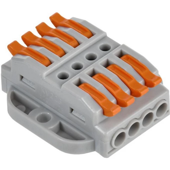 Клемма строительно-монтажная IEK СМК 222-4144P UKZ20-4144P-050 Клемма строительно-монтажная IEK СМК 222-4144P UKZ20-4144P-050