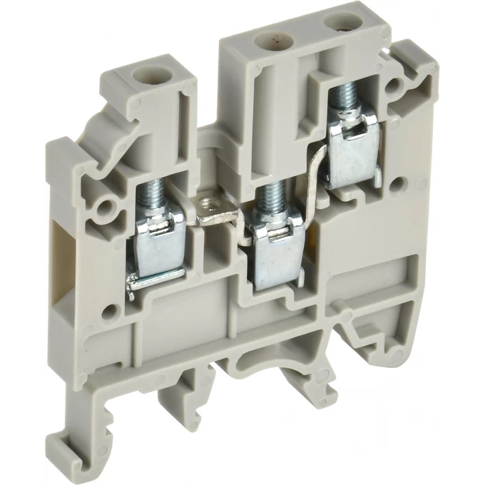 Колодка клеммная IEK CTS-MC 3 вывода 4мм2 серая YCT12-00-3-K03-004 Колодка клеммная IEK CTS-MC 3 вывода 4мм2 серая YCT12-00-3-K03-004