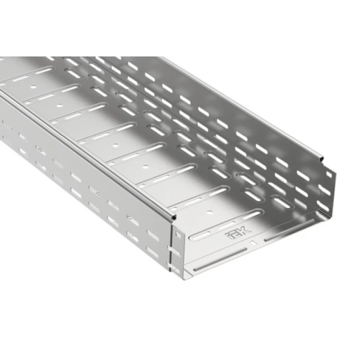Лоток перфорированный IEK ESCA 100х300х3000 - CLP10-100-300-3 Лоток перфорированный IEK ESCA 100х300х3000 - CLP10-100-300-3