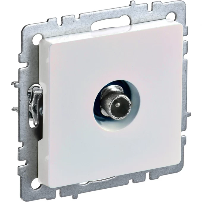 Розетка TV проходная IEK BRITE РТВ10-0-БрЖ жемчуг - BR-A10-P-K36 Розетка TV проходная IEK BRITE РТВ10-0-БрЖ жемчуг - BR-A10-P-K36